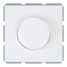 Изображение Диммер универсальный поворотный 3-500 Вт Jasmart серия FD, белый глянцевый